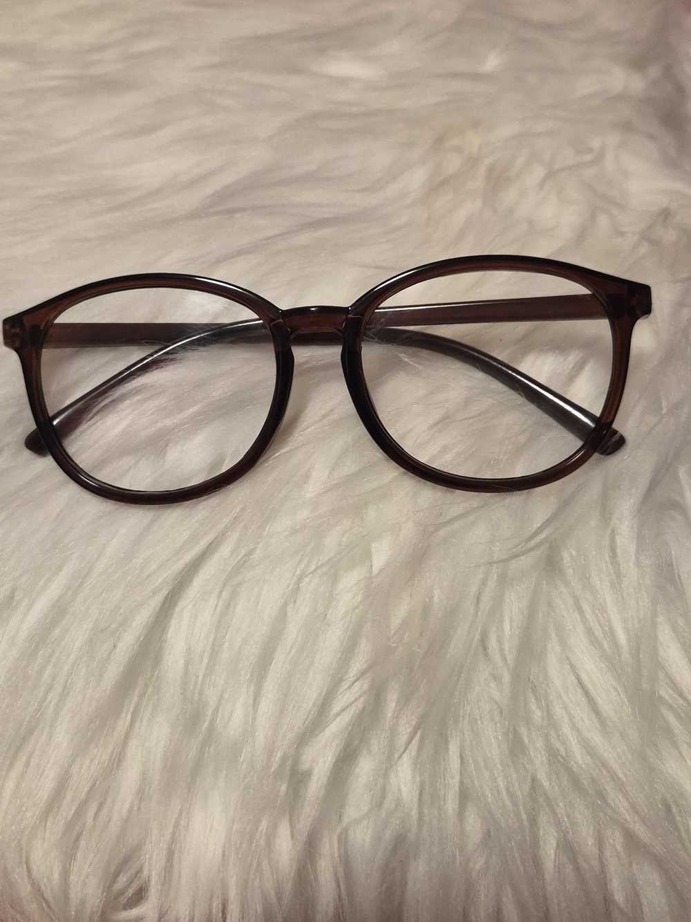 Classic Round Brown Tortoiseshell Glasses
